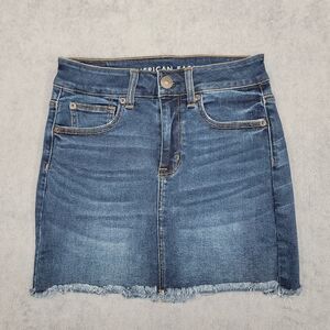 American Eagle women's hi-rise mini skirt
